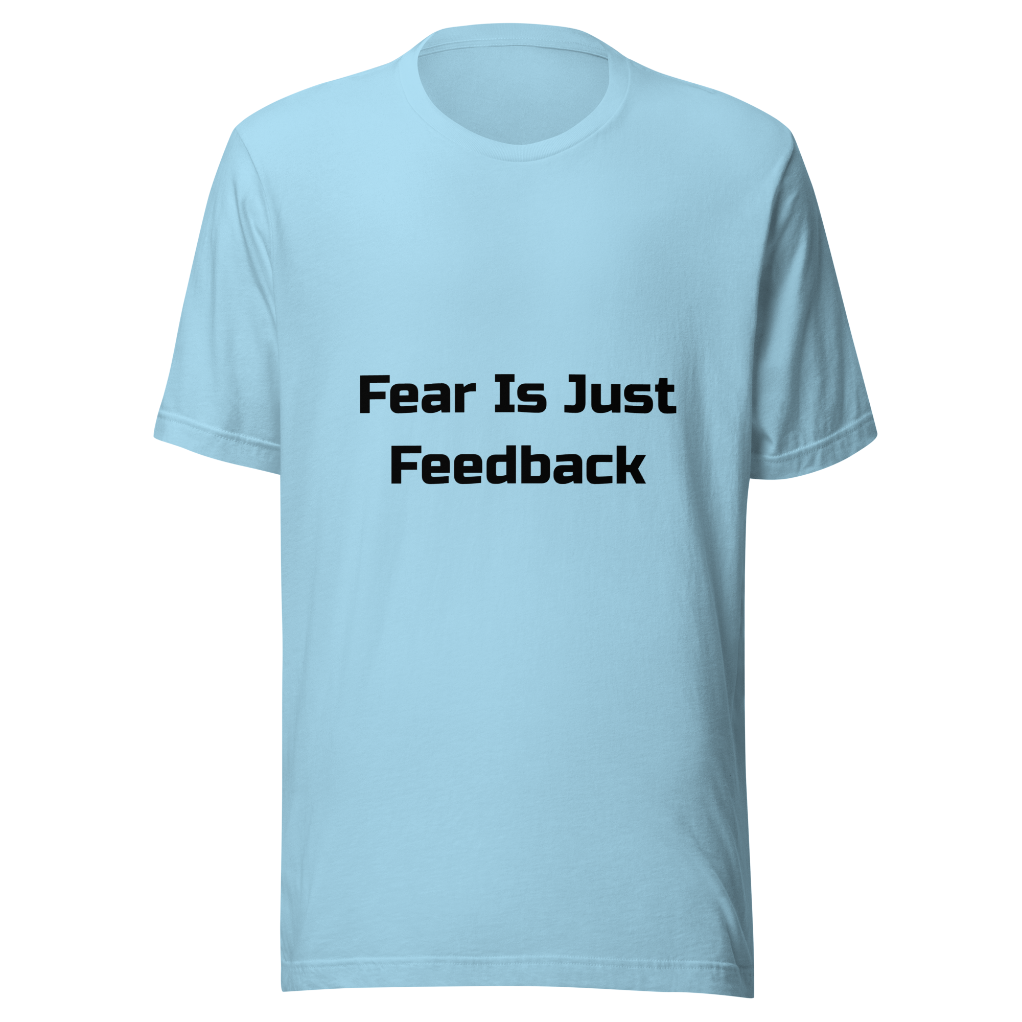 Fear Is Just Feedback — Ocean Blue