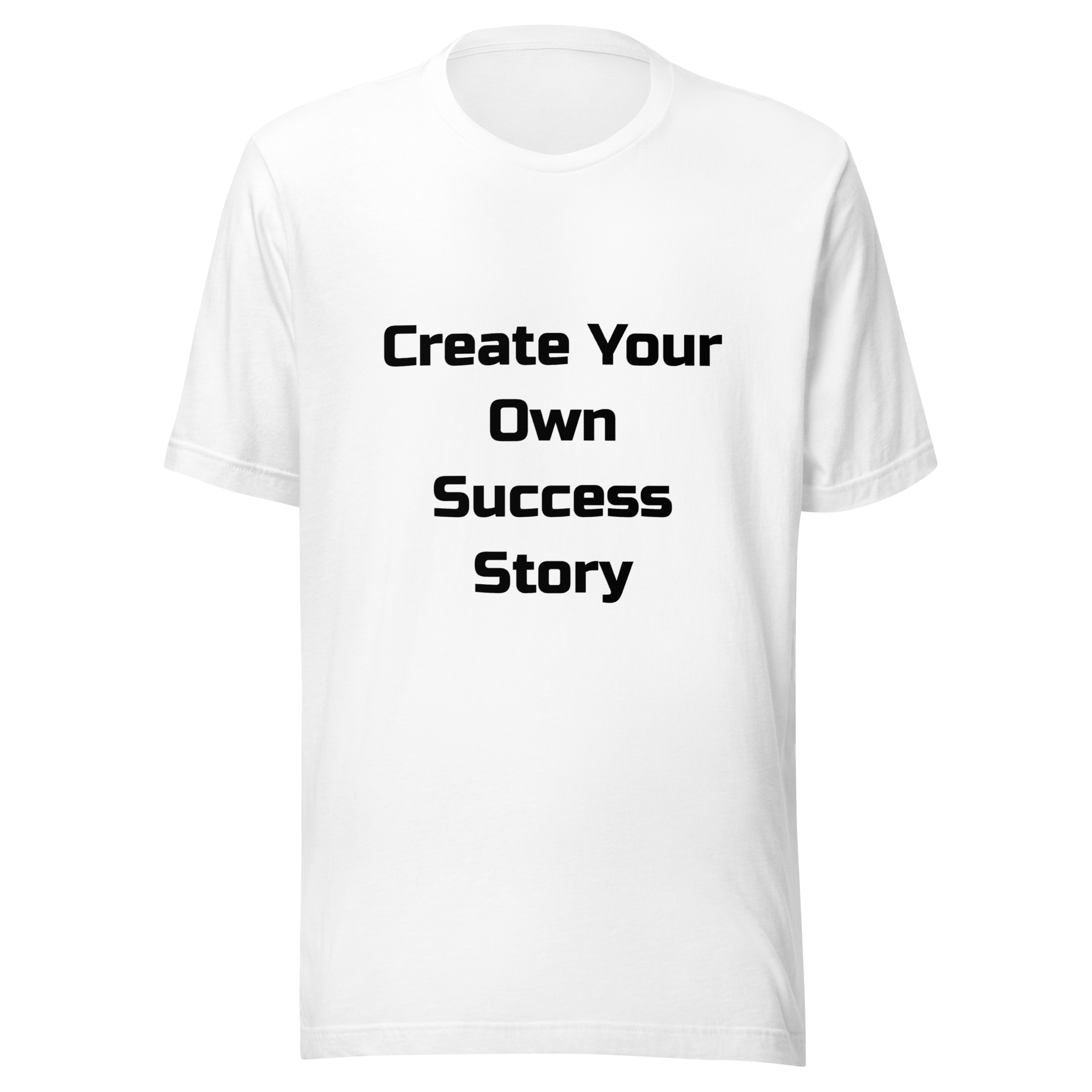 Create Your Own Success Story — White