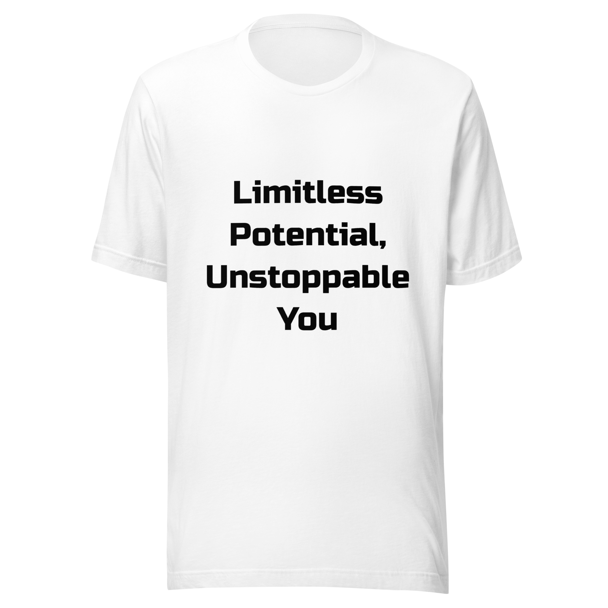 Limitless Potential Unstoppable You — White