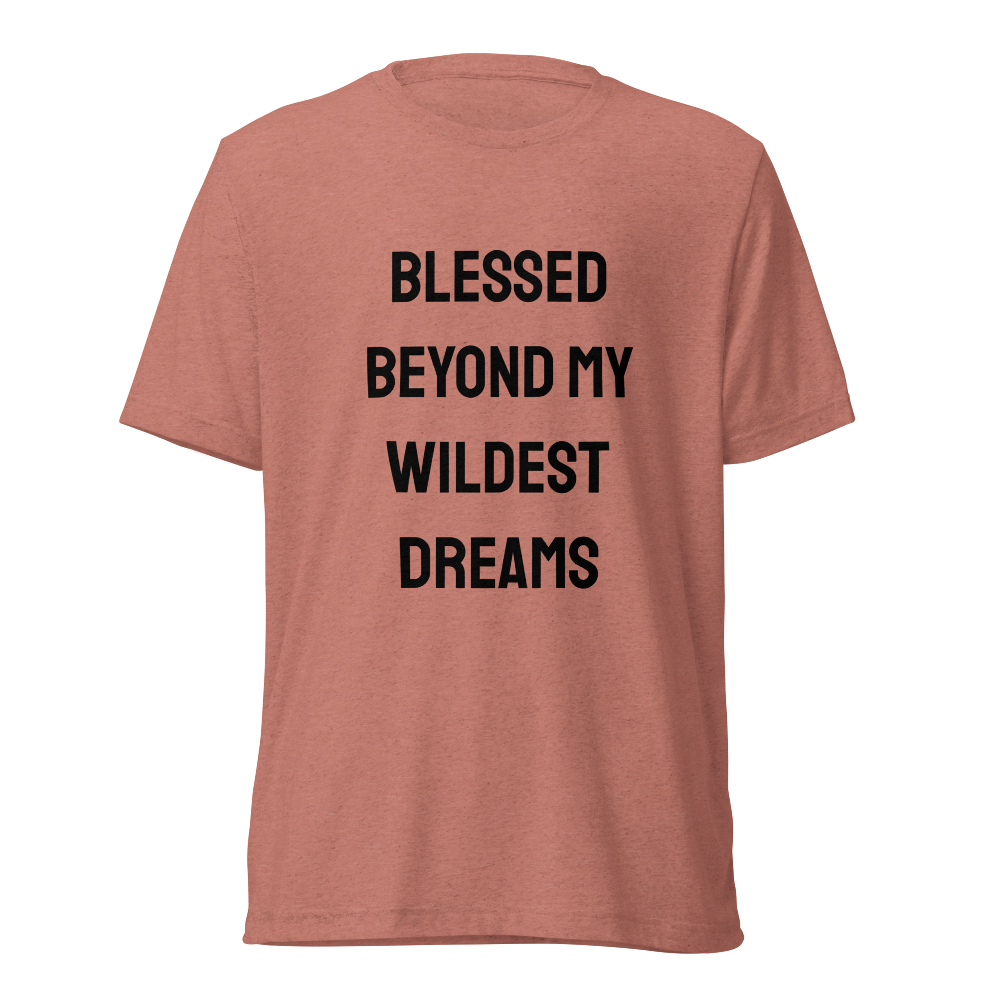 Blessed Beyond My Wildest Dreams — Mauve Triblend