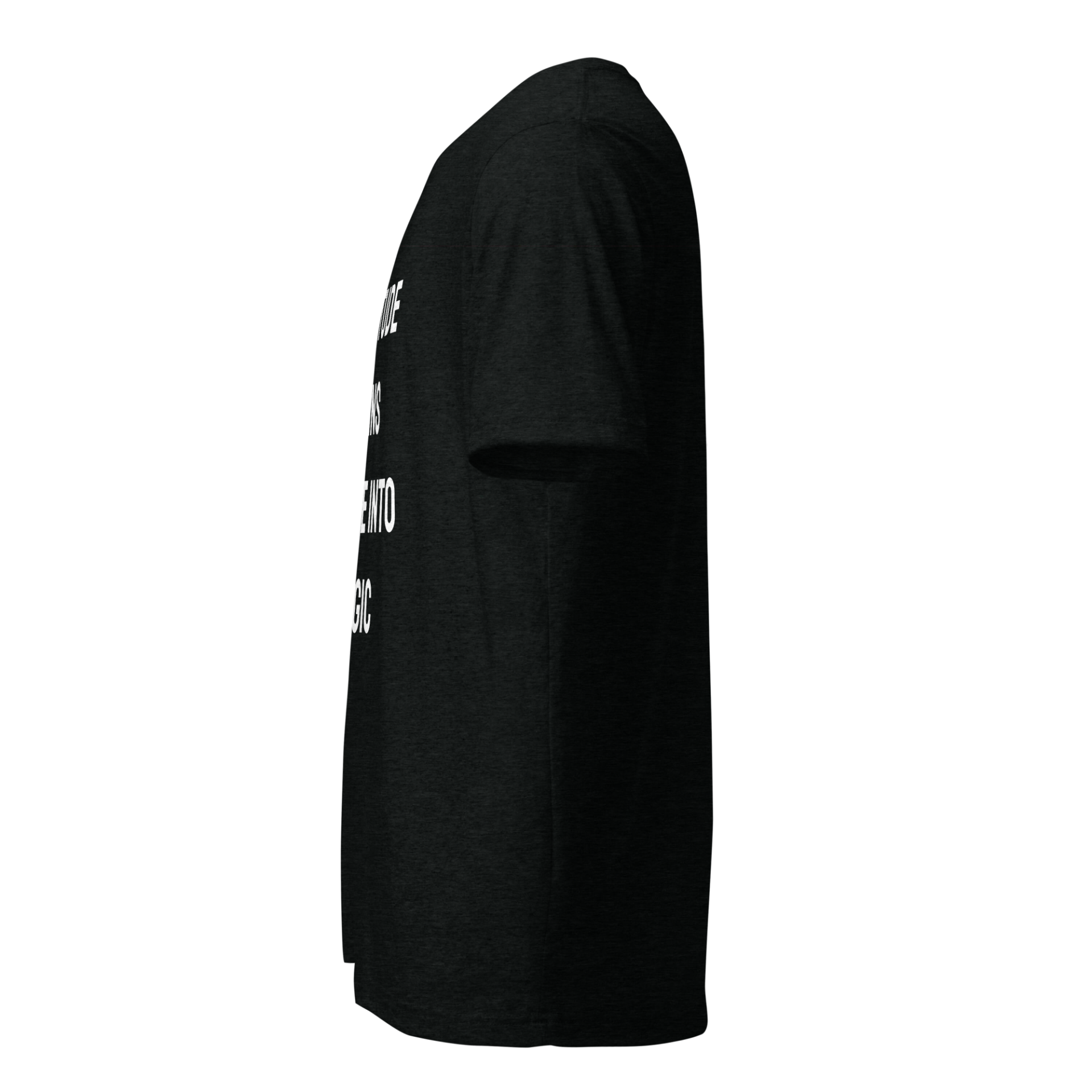 Everyday Appreciation Magic | White | Tri-Blend Comfort Tee - Image 2