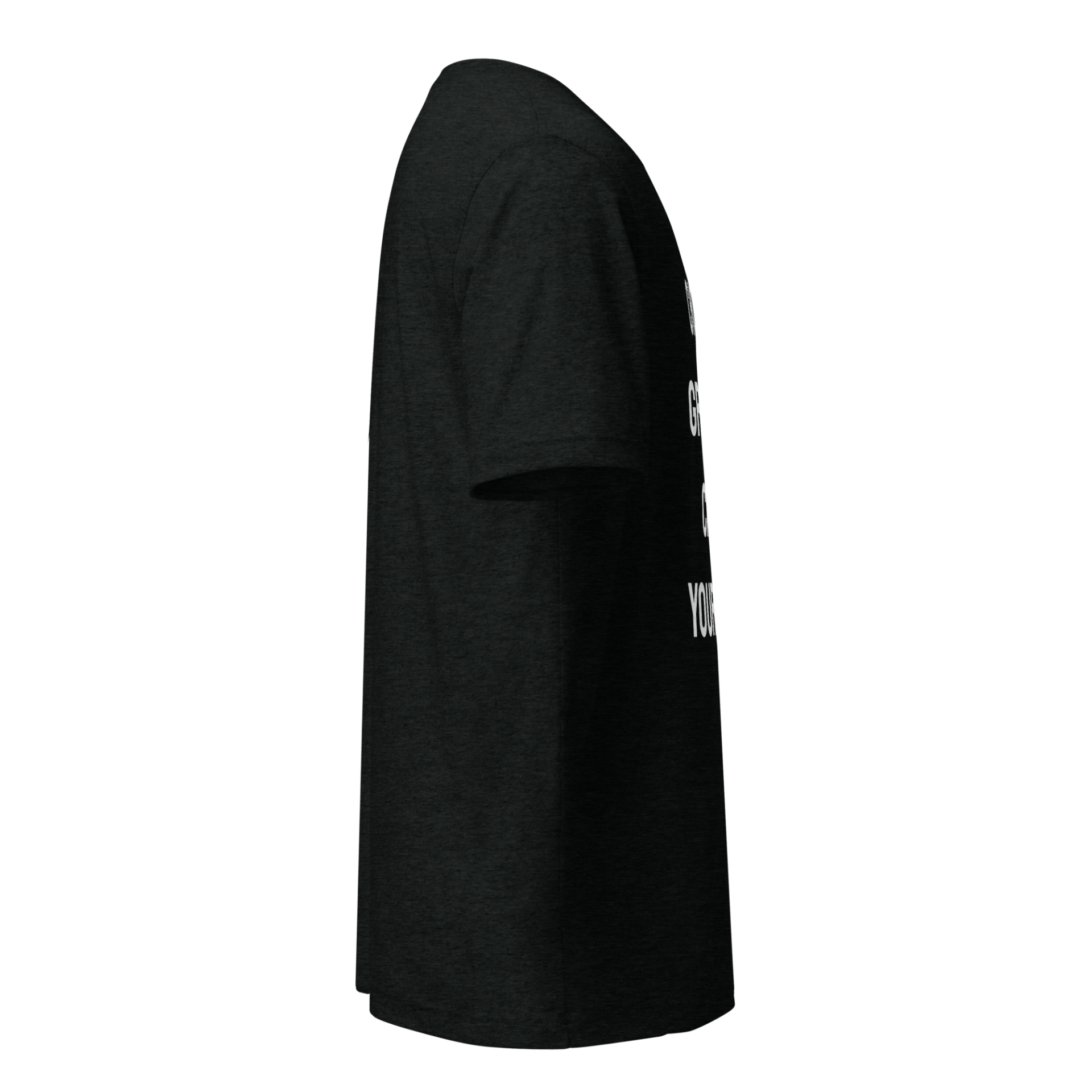 Empowering Thankfulness | White | Tri-Blend Comfort Tee - Image 3