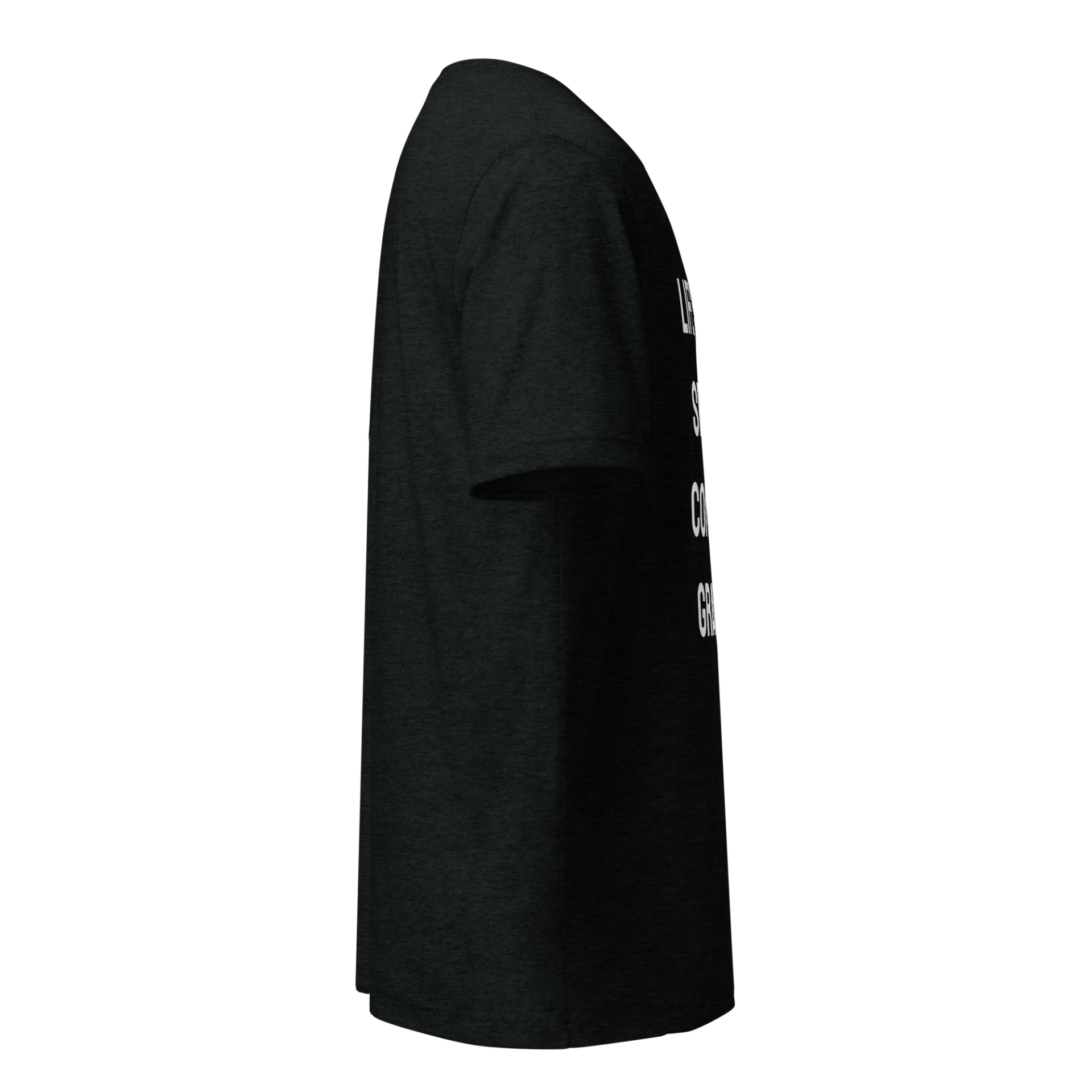 Shining with Thankfulness | White | Tri-Blend Comfort Tee - Image 3